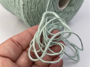 Sultano - drønlækker wool / silke / hør, menta, 100 g